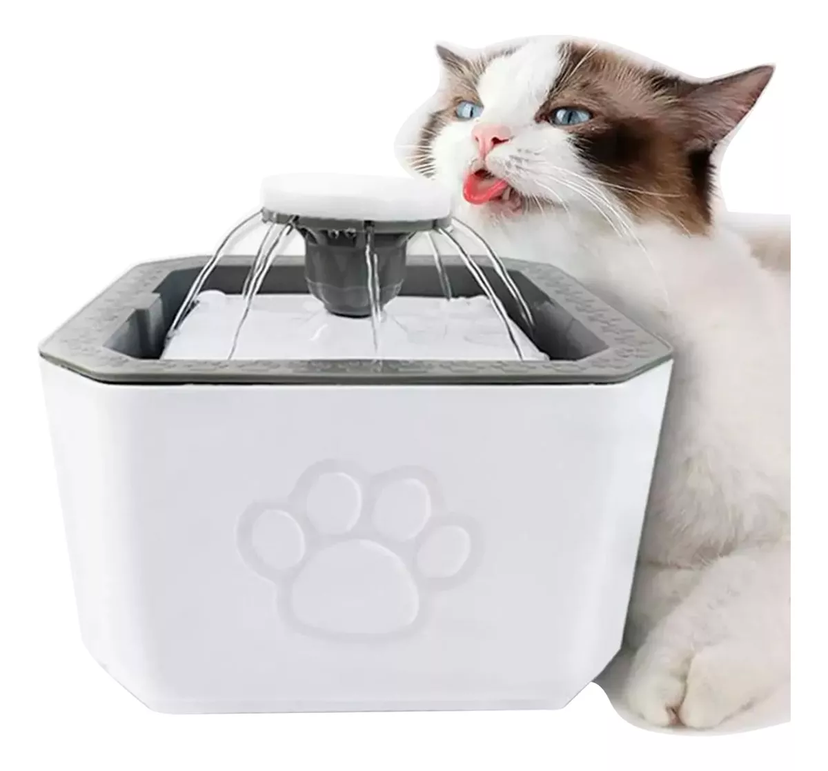 7 Ideas de Comederos y Bebederos para Mantener a tu Mascota Feliz y Saludable 2 Fuente de agua para mascotas