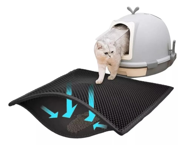 El Tapete recolector de arena para gatos
