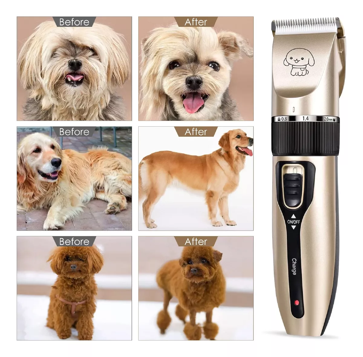 Kit de peluqueria para mascotas