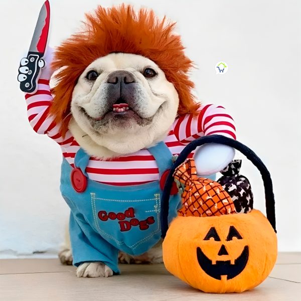 Disfraz de Chucky para Perros