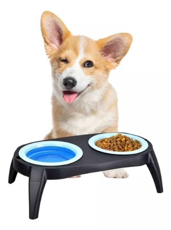 Comedero Plegable Para Mascotas-Portátil