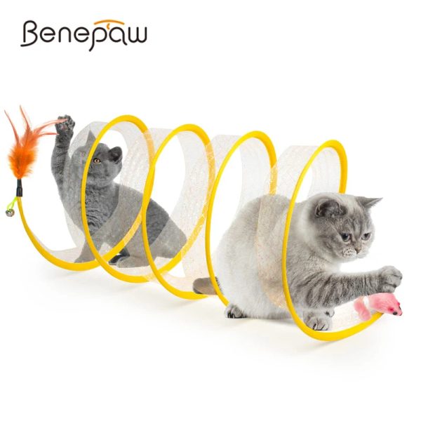 Túnel para gatos: diversión y aventura sin límites