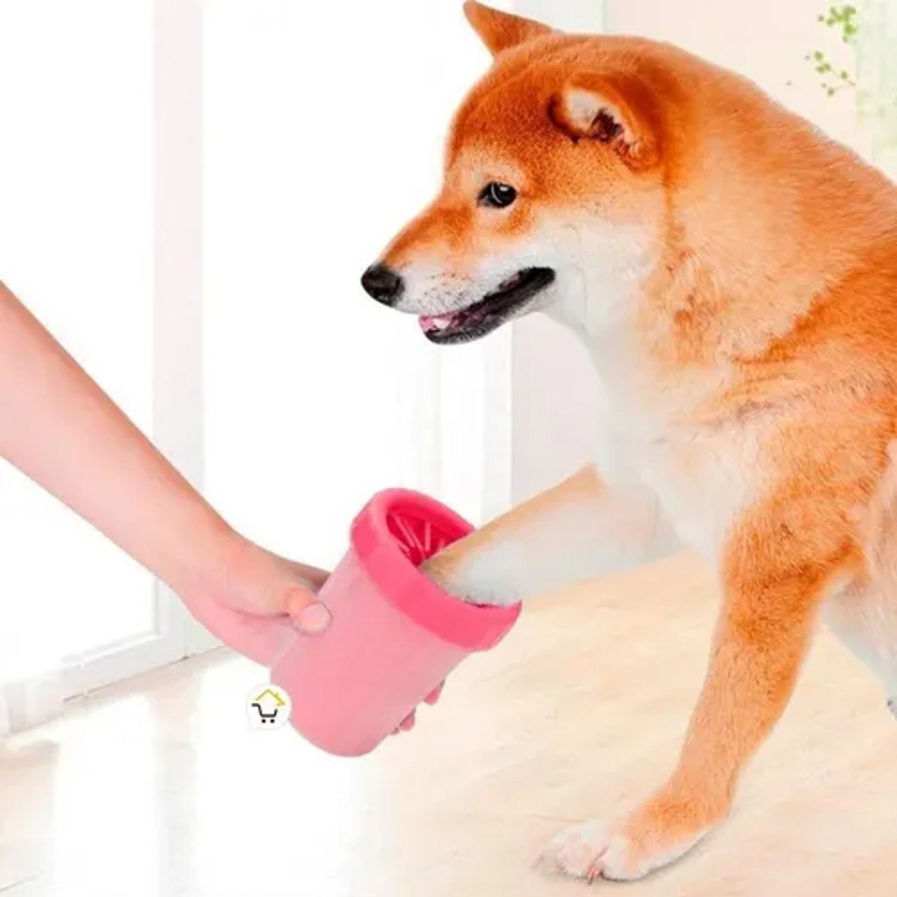 Limpiador de patas para mascotas