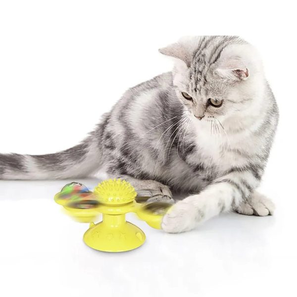 Juguete De Molino Para Gatos - Imagen 2