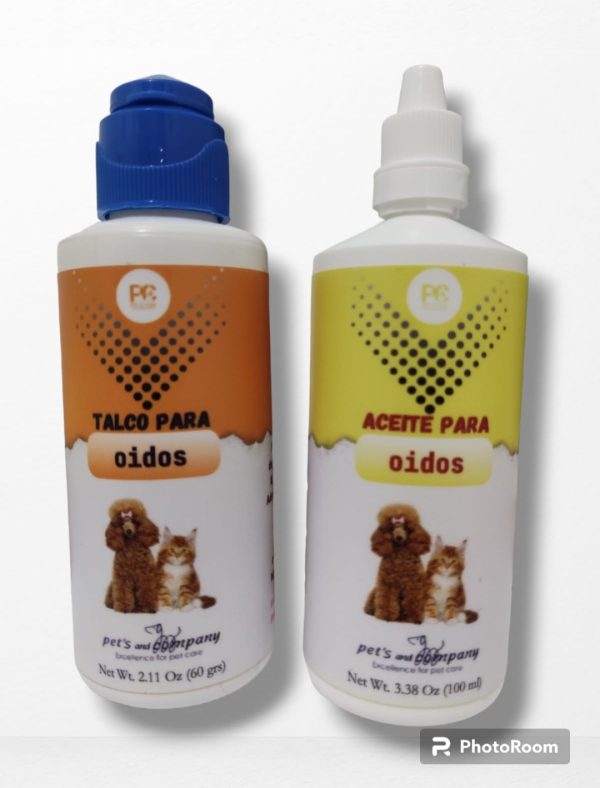 Kit Limpieza de Oidos Para Mascotas