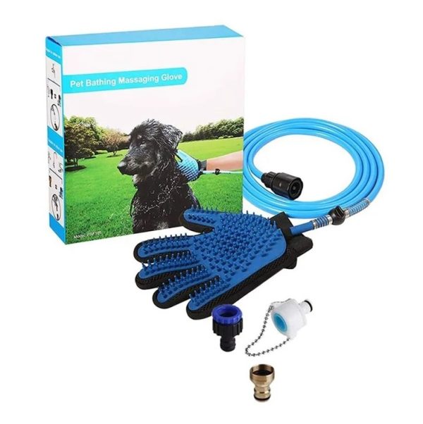 Guante Con Manguera Para Aseo de Mascotas - Imagen 3