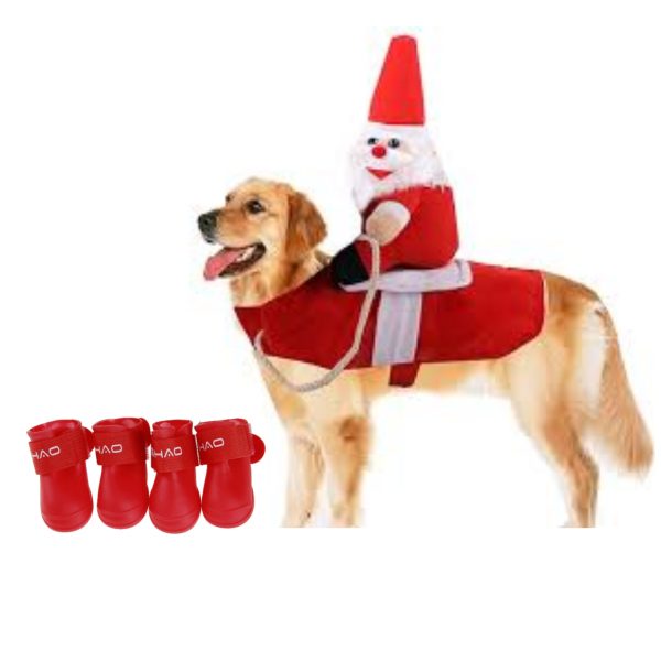 traje navidad para perro