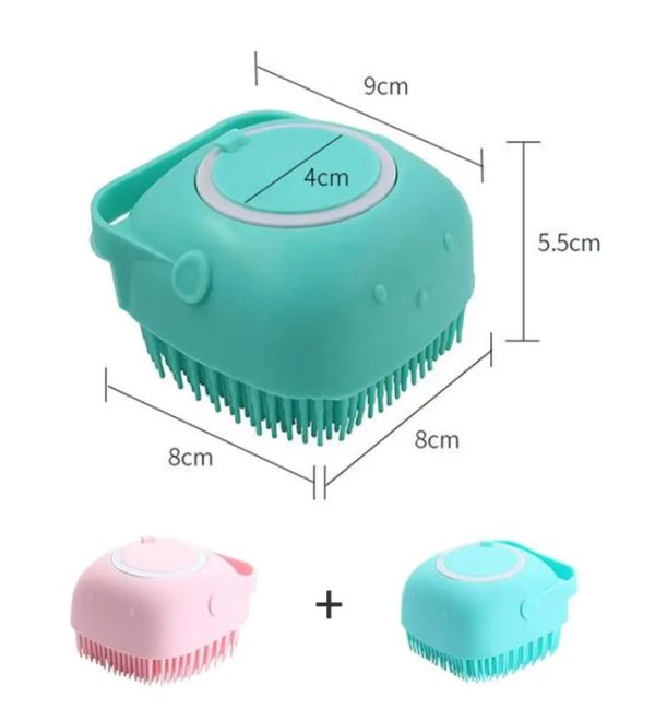 cepillo de baño para mascotas