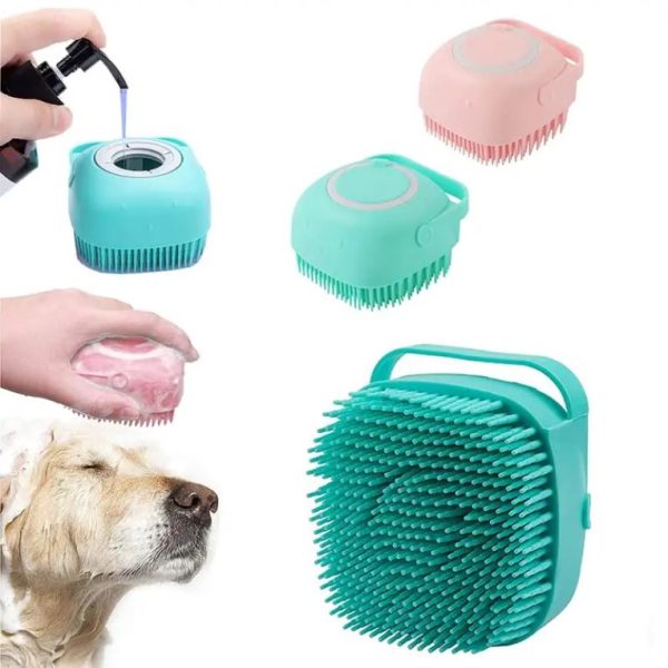 cepillo de baño para mascotas