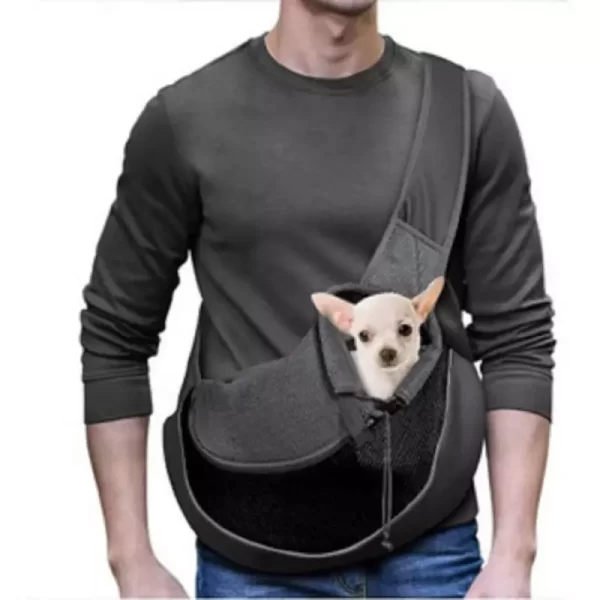 Bolso canguro negro
