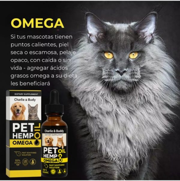 Aceite Omega Hemp para Mascotas - Imagen 4