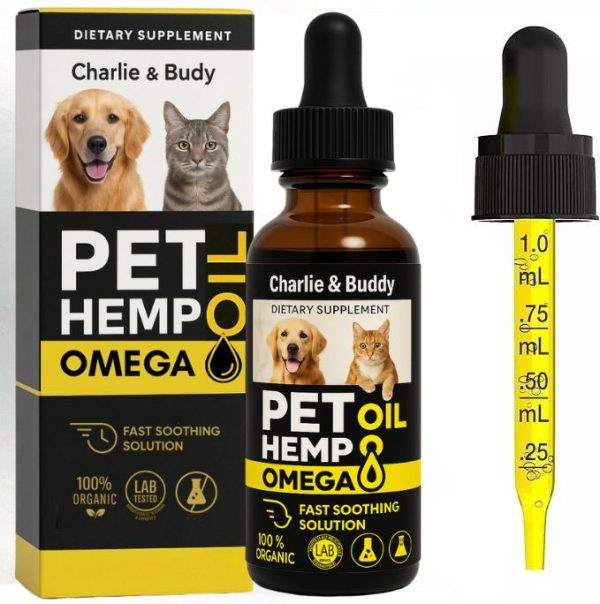 Aceite Omega Hemp para Mascotas